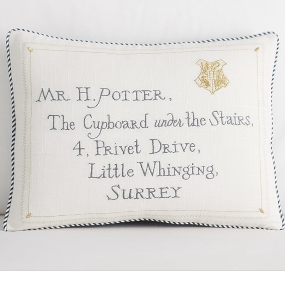 Harry Potter Pillow - SOLD